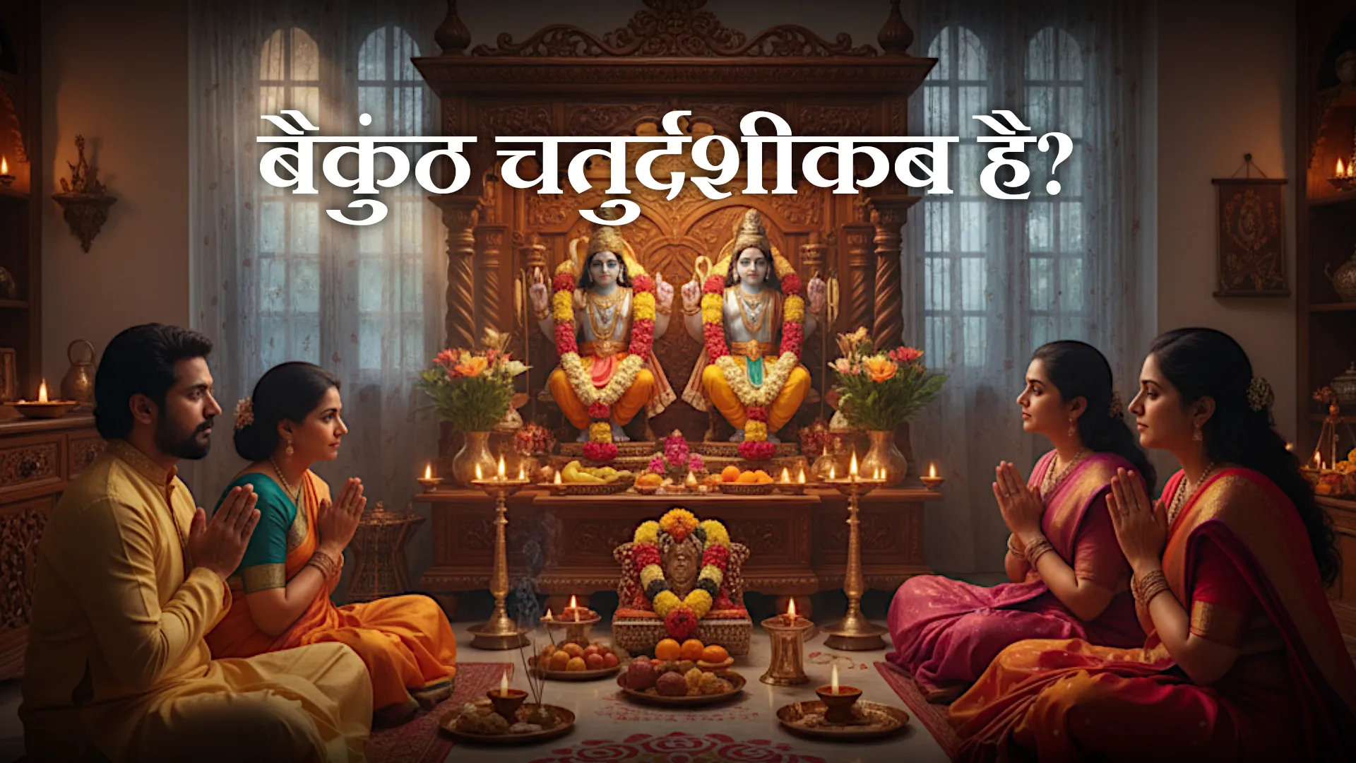 Baikunth Chaturdashi 2025 Date, कब है बैकुंठ चतुर्दशी?