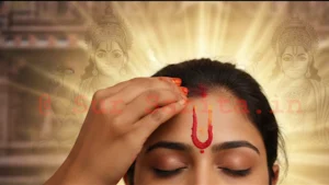 Tilak Lagane Ka Mantra, तिलक लगाने का मंत्र