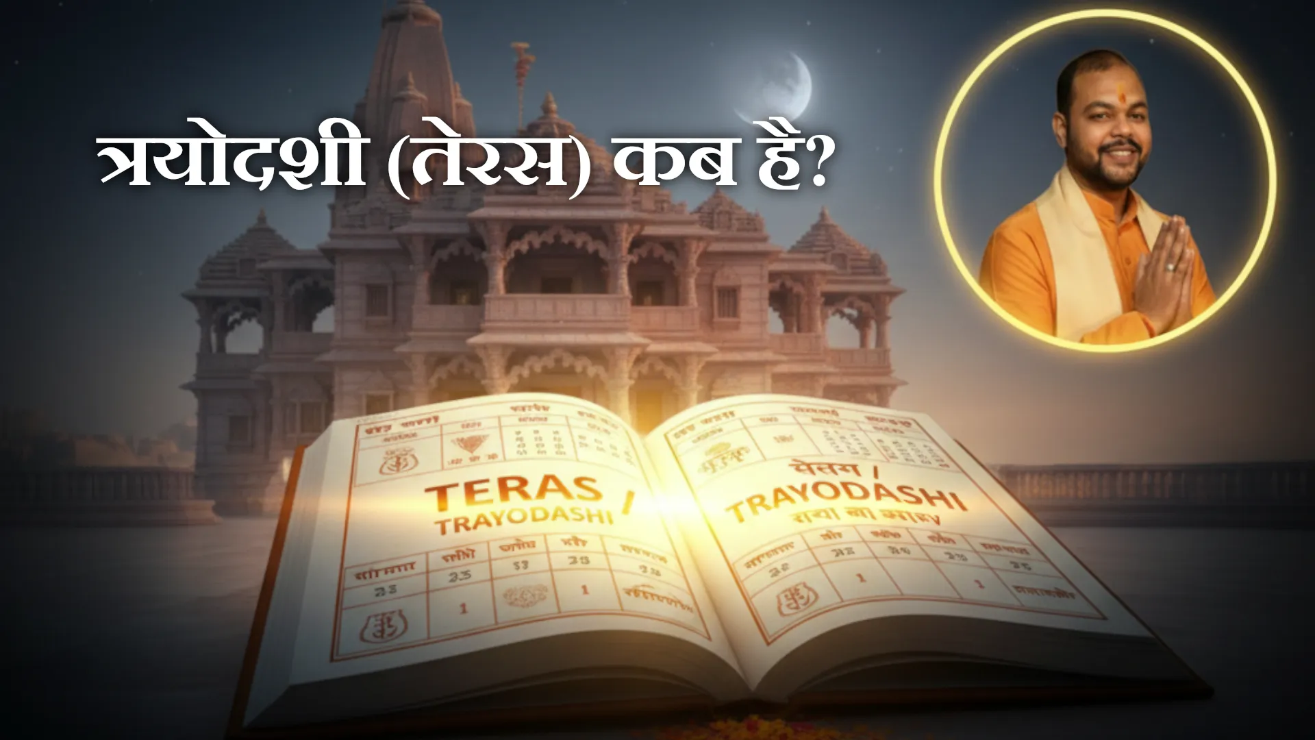 इस माह त्रयोदशी (तेरस) कब है? | Teras Kab Hai 2026? Tryodashi List 2026 1 teras-kab-hai-2026-trayodashi-tithi-list