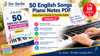 50 English Songs Piano Notes PDF